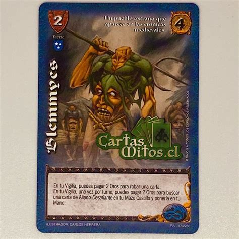 174 260 Blemmyes Mitos Y Leyendas Reino De Acero Cartas Mitos