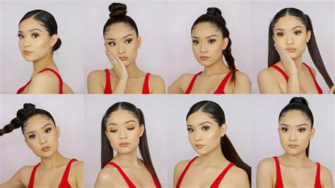 Simple Quick And Easy Sleek Hairstyles Youtube