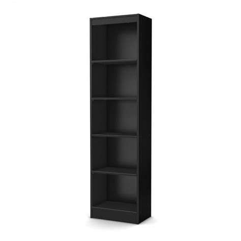 Narrow Metal Bookcase House Elements Design