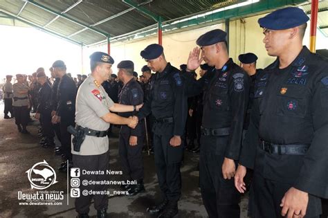 Setelah Enam Bulan Bertugas Di Papua Ratusan BKO Brimob Polda Bali