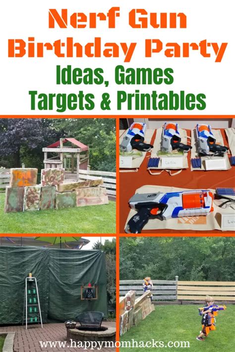 Awesome Nerf Wars Birthday Party Ideas Updated 2023 Artofit