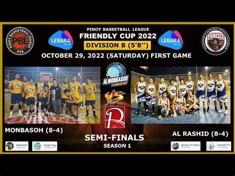 Semifinals Game Sino Ang Aabante Sa Finals Mombasoh Vs Alrashid