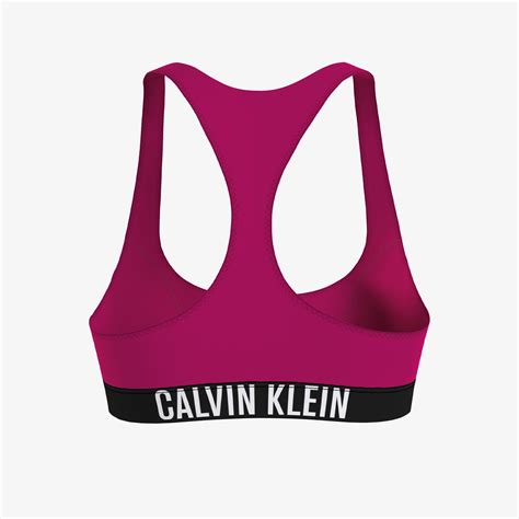 Calvin Klein Bralette Racerback Rp Kadın Pembe Bikini Üstü KADIN Mayo Bikini SuperStep