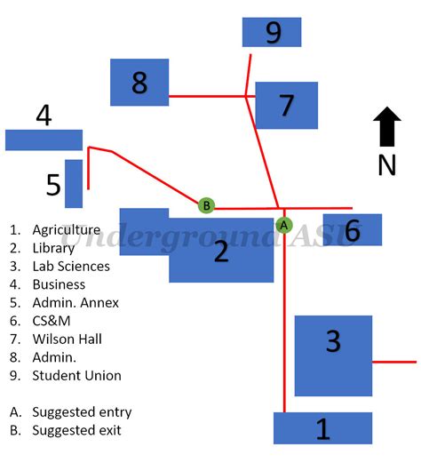 Maps Underground Asu