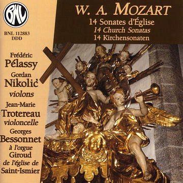 14 Sonates D Eglise Wolfgang Amadeus Mozart Georges Bessonnet