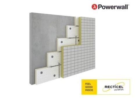 Panneau ultra mince disolation thermique par lextérieur Powerwall