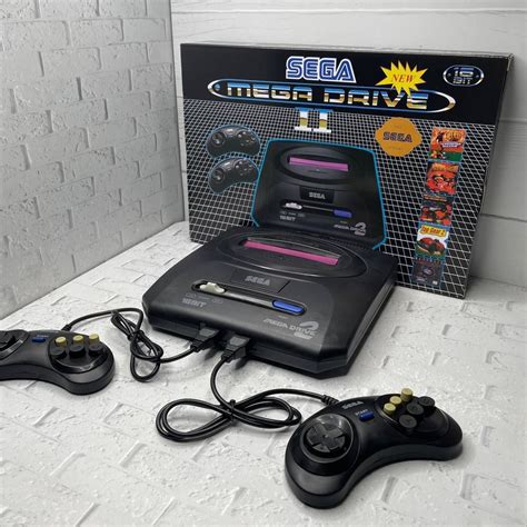 Игровая приставка Sega Mega Drive 2 2 джойстика 16bit 368 игр