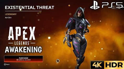 Existential Threat Ash Skin Apex Legends Awakening Event Legendary Ash