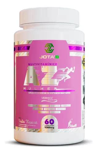 Vitamina A Z Mulher C Colágeno Verisol Q10 Biotina Parcelamento