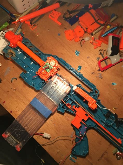 Full Auto Nerf Longshot Coming Together Very Nicely R Nerf