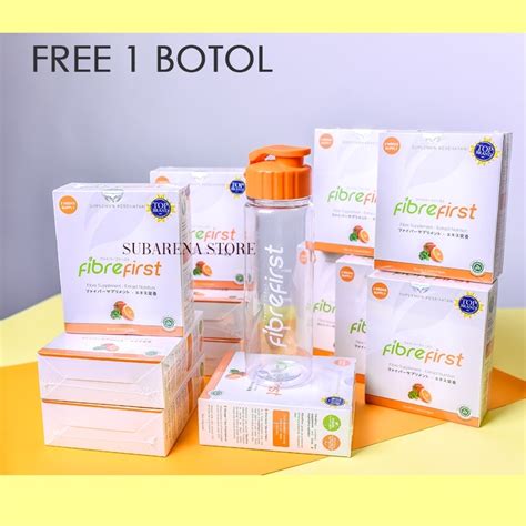 Jual Fibrefirst Diet And Detox Fibre First 15 Sachet Bundle 12 Box