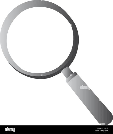 Isolated Magnifying Glass Stock Vector Image And Art Alamy