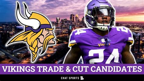 Vikings Rumors Potential Trade Cut Candidates After Nfl Draft