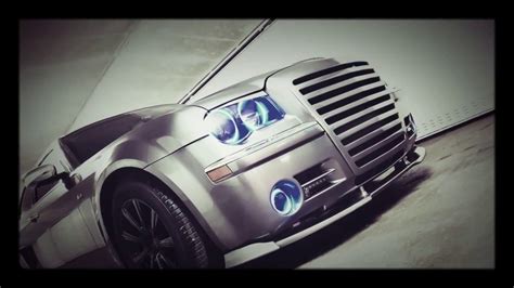 Chrysler 300c Srt8 Led 3d Big Grill Body Kit Xclusive Customz Crazy