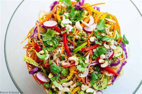 Thai Noodle Salad With Peanut Sauce Artofit