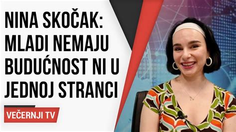 TikTokerica Nina Skočak želi u EU parlament Mladi nemaju budućnost ni