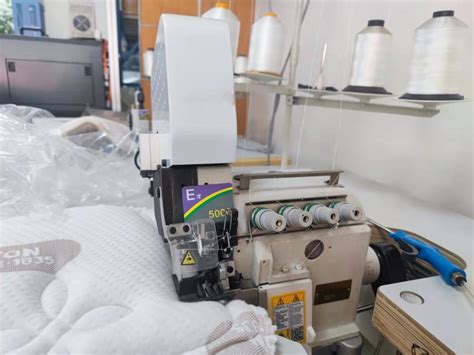 Mattress Overlock Sewing Machine Blowing Table Weitu Mattress Machine