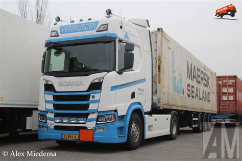 Foto Scania R450 New Van Verbruggen Internationaal Transport B V