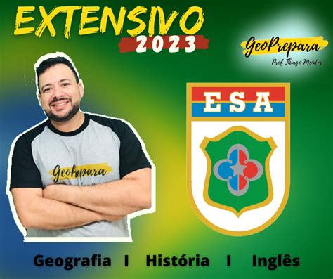 Extensivo Esa Combo Hist Ria Geografia Ingl S Thiago