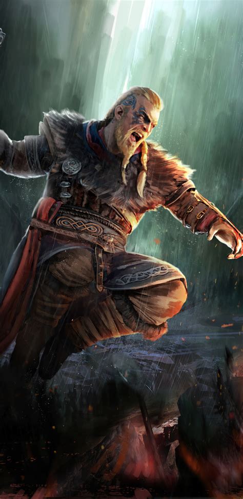 1440x2960 Ragnar Lothbrok Assassins Creed Valhalla 4k Samsung Galaxy