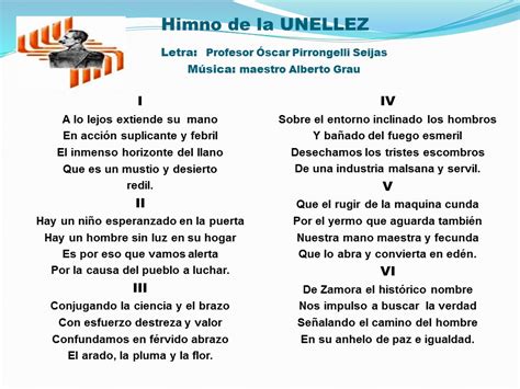 Himno De La UNELLEZ