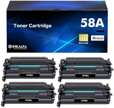 Amazon Aztech 58X CF258X M404n Black High Yield Toner Cartridge