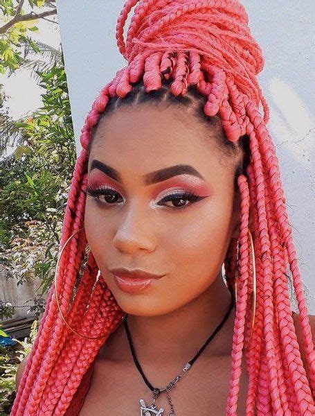 50 Cool Box Braids Hairstyles For Women Box Braids Hairstyles Big Box Braids Hairstyles