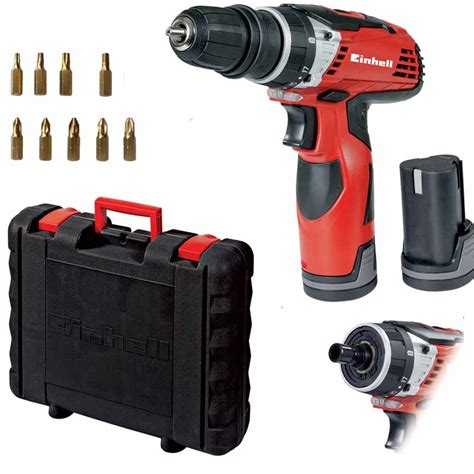 Einhell TE CD 12 X Li Trapano Avvitatore A Batteria