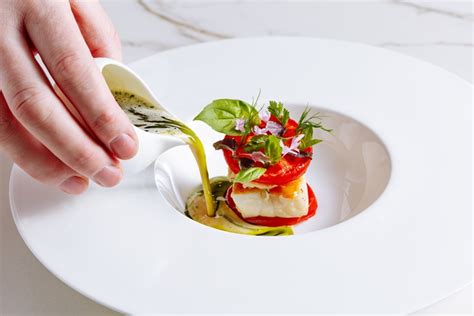 Hake Marinated Tomato And Crab Recipe Great British Chefs