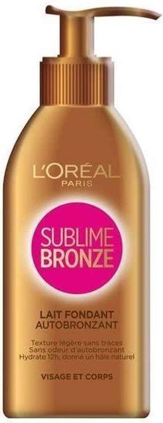 Lait Fondant Autobronzant Sublime Bronze L Or Al Paris