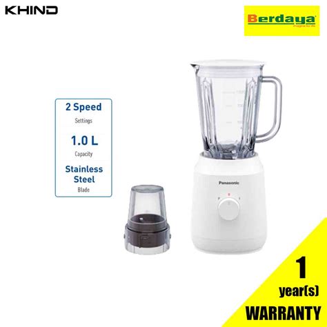 Panasonic L Mx Ex Wsk Lightweight Blender White Berdaya