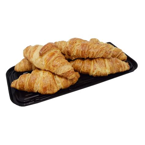 H E B Bakery Large Butter Croissants Shop Croissants And Puff Pastries