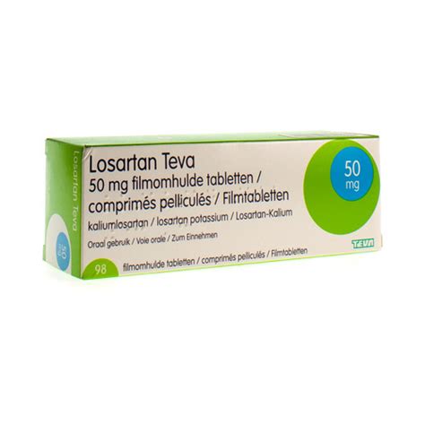 Losartan Teva Mg Filmomh Tabl X Mg Apotheek Kestens