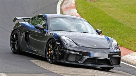 2020 Porsche 718 Cayman Gt4 Spy Shots And Video