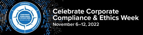 Corporate Compliance And Ethics Week Hcca Official Site