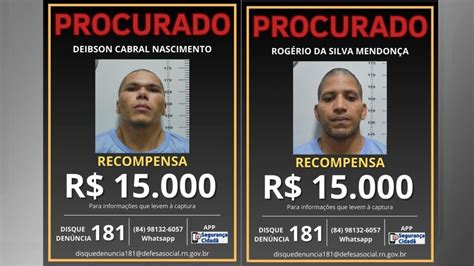 Buscas Por Fugitivos De Mossoró Completam Um Mês Com Reféns Recompensa