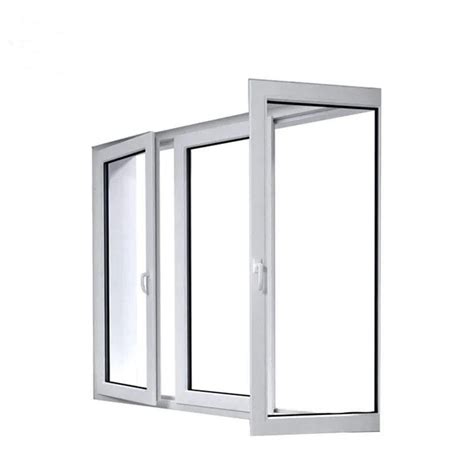 Residential And Commercial Black Upvc Mullion Windows Casement Window