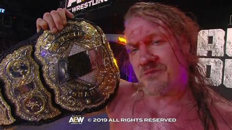 Chris Jericho is the First AEW World Champion Following Victory at All Out