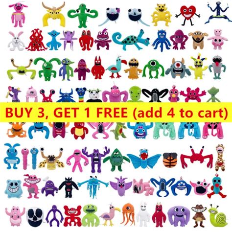 Garten Of Banban Plush Garden Ban Ban Game Figures Stuffed Plushie Kids