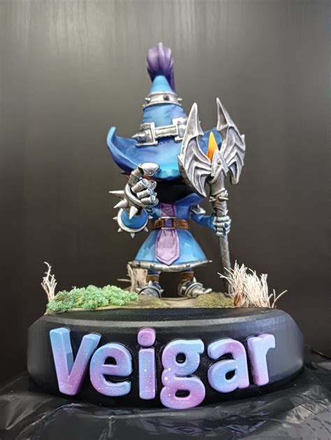 Imprimir En 3D Veigar Art Fan Lol Hecho Con Una Impresora 3D Elegoo