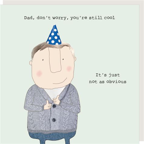 Dad Cool Birthday Card Birthday Card For Dad Rosie Made A Thing