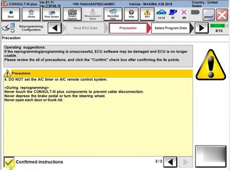 Car Diagnostic Tools Nissan ECU Reflash Update Procedure With Consult