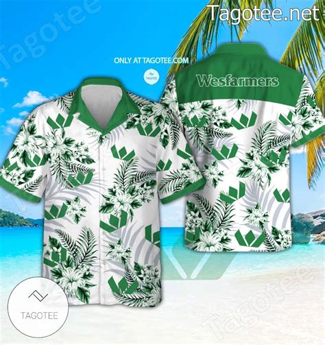 Wesfarmers Logo Hawaiian Shirt And Shorts Bishop Tagotee