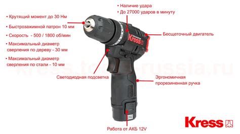 Обзор дрелей-шуруповертов KRESS: в чем различия и какую выбрать