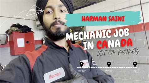 MECHANIC JOB IN CANADA MECHANIC SALARY OR WAGE IN CANADA HOW TO