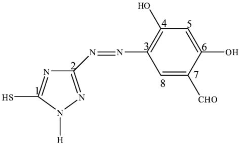 The structure of the azo‐compound | Download Scientific Diagram