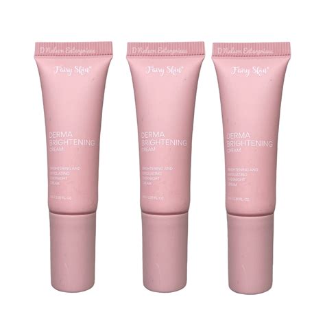 3 Tubes Fairy Skin Derma Brightening Cream 10g Each