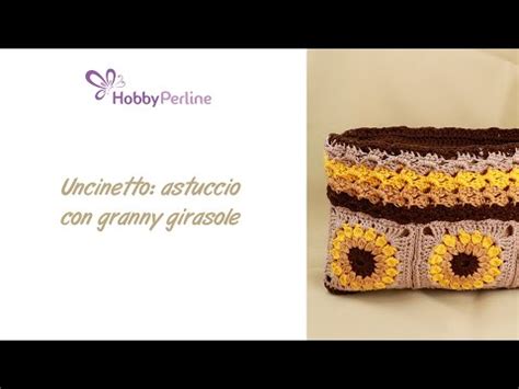 Tutorial Mattonella Granny Girasole TUTORIAL HobbyPerline YouTube