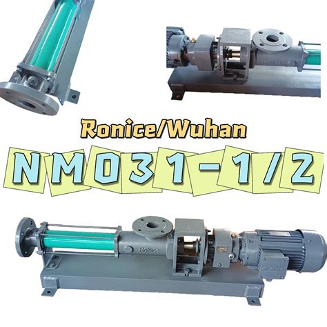 Netzsch Nm Progressing Cavity Pump Single Screw Pump Chemical Screw