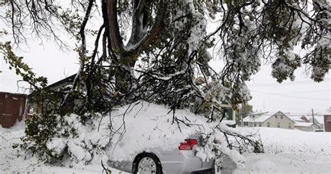 Snow Storm Hits South Dakota 15 Hurt In Nebraska Tornado National